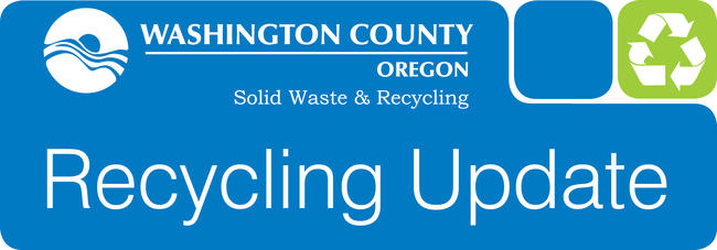 Photo of Recycling Update newsletter header